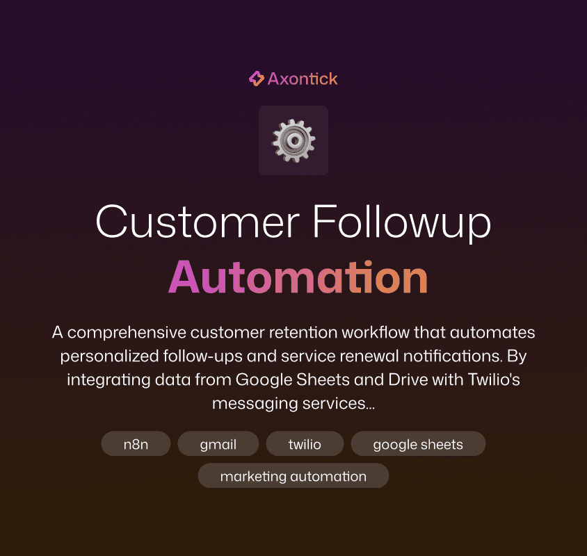 Customer Follow Up Automation for Pest Control Business